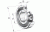 Подшипник SKF 6005 2RS (180105) 25*47*12мм