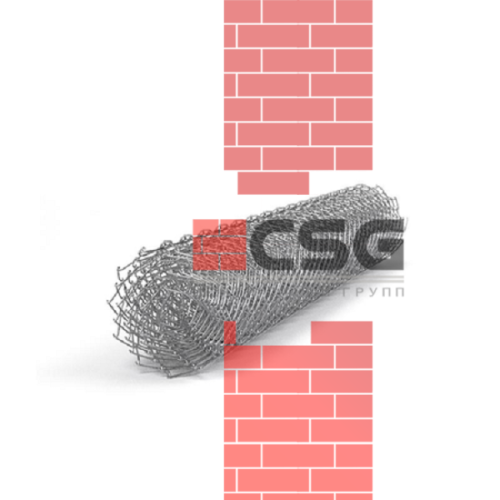 Сетка стальная плетеная 50х1.8 оцинкованный, длина 1,8 м, толщина 1.80