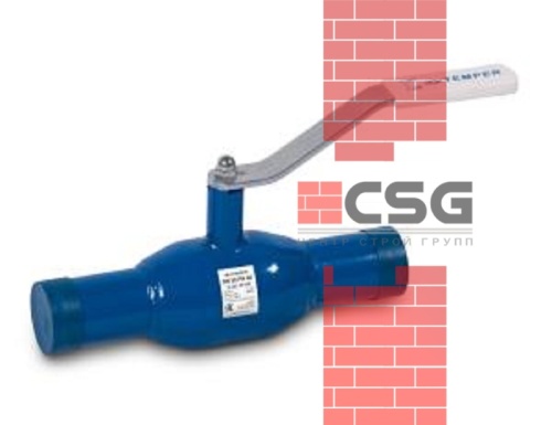 Кран шаровый стальной Ду65 Ру25 под приварку Temper 28220065, DN 65