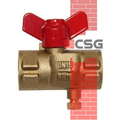 Кран для манометра  11б27п(м)1 Ду 15 Ру16 ВР G1/2"-М20х1,5 с кр Маевского Пензапромарматура 02211211, DN 15, 1/2 дюйма