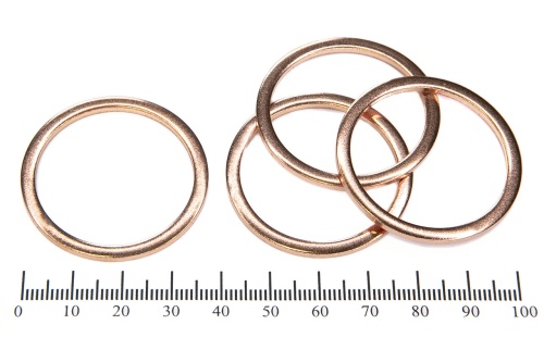Шайба медная 33х39х2.0